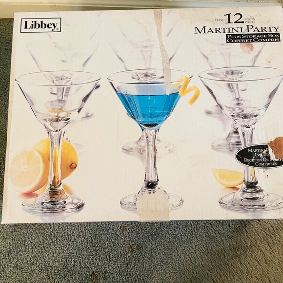 Libbey Martini Party 4-Piece Set - Picture 9 of 10